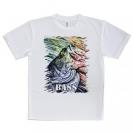 【Tシャツ】ブラックバス　ハンドランディング　カラフル