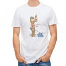 【Tシャツ】釣りガール　イラスト