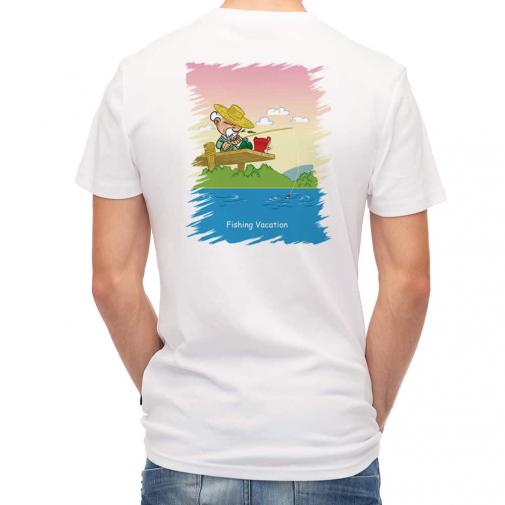 【Tシャツ】休日の釣り