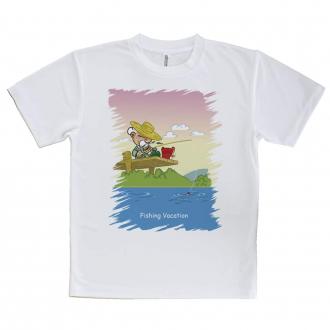 【Tシャツ】休日の釣り