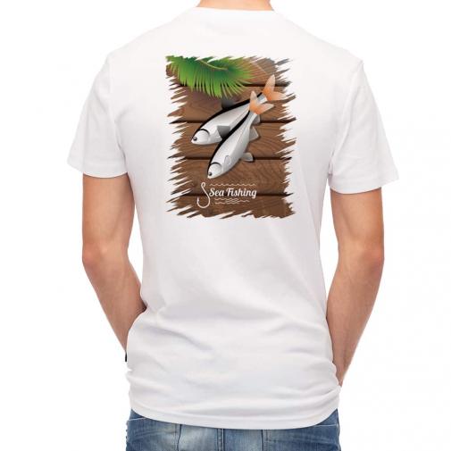 【Tシャツ】トロピカル　シーフィッシング