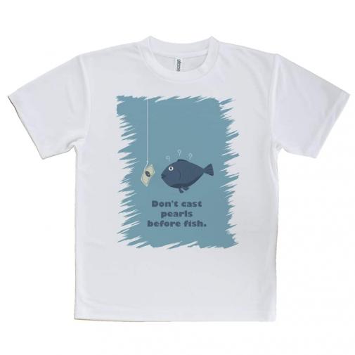 【Tシャツ】魚に真珠(お金)