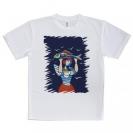 【Tシャツ】魚を手にするイパネマの娘