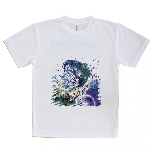 【Tシャツ】ブラックバスのジャンプ