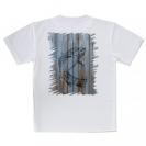 【Tシャツ】木に書かれたトラウトのイラスト