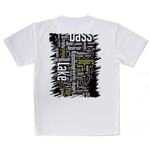 【Tシャツ】bass Text-Design