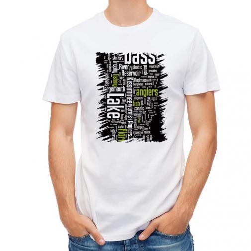 【Tシャツ】bass Text-Design