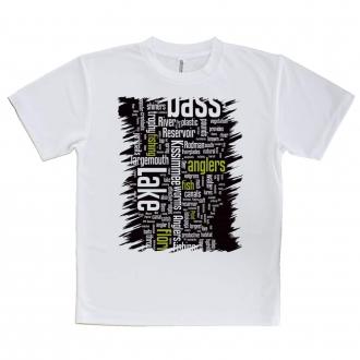 【Tシャツ】bass Text-Design