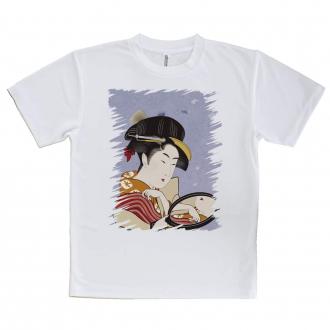 【Tシャツ】浮世絵　美人絵　その1