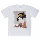 【Tシャツ】浮世絵　美人絵　その2