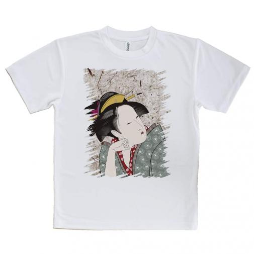 【Tシャツ】浮世絵　美人絵　その3