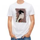 【Tシャツ】東洲斎写楽　 三世大谷鬼次の奴江戸兵衛のイラスト