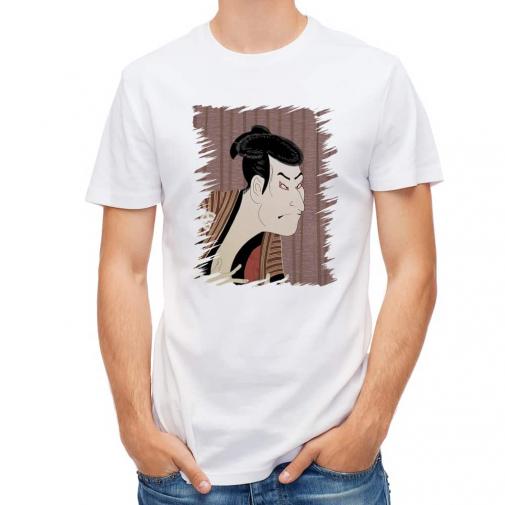 【Tシャツ】東洲斎写楽　 三世大谷鬼次の奴江戸兵衛のイラスト