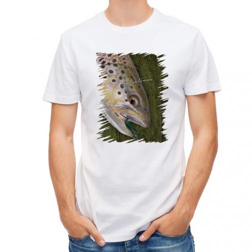 【Tシャツ】ブラウントラウトの目