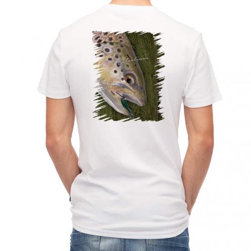 【Tシャツ】ブラウントラウトの目