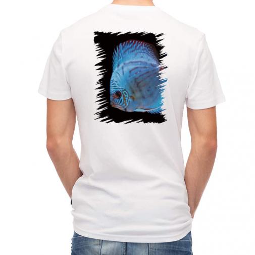 【Tシャツ】ディスカス　ブルー