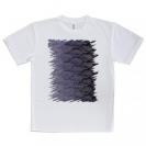 【Tシャツ】ウロコ　パープル