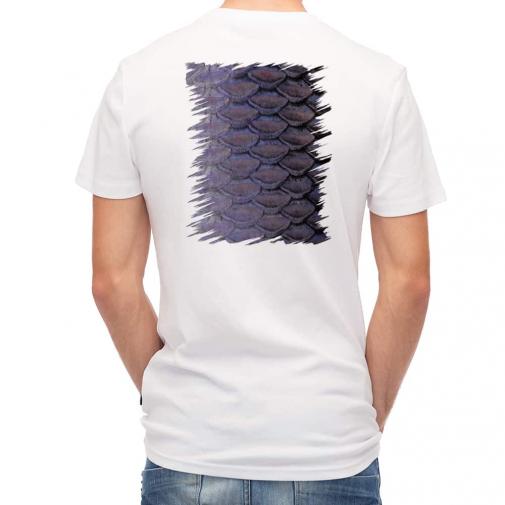 【Tシャツ】ウロコ　パープル