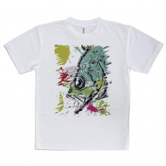 【tシャツ】メバル　ペンキペイント