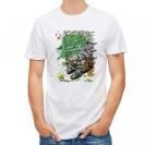 【Tシャツ】ヒラメ　ペンキペイント