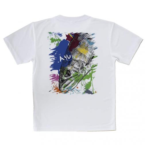 【Tシャツ】アユ　ペンキペイント