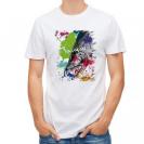 【Tシャツ】サケ　ペンキペイント