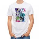 【Tシャツ】ニジマス(スチールヘッド)　ペンキペイント