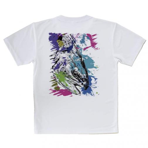 【Tシャツ】ニジマス(スチールヘッド)　ペンキペイント