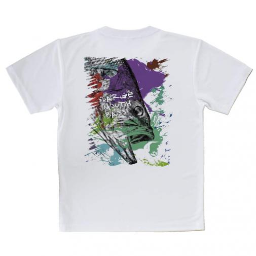 【Tシャツ】ブラックバス2　ペンキペイント