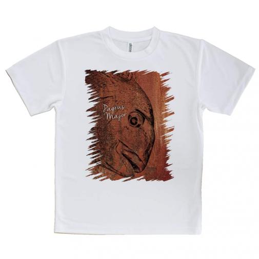 【Tシャツ】マダイ 鉄錆
