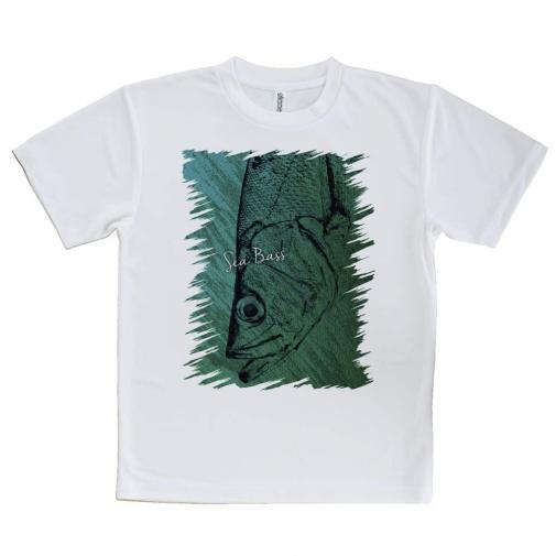 【Tシャツ】ヒラスズキ 鉄錆