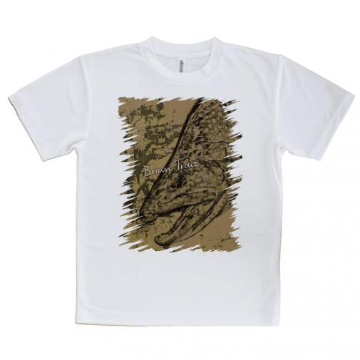【Tシャツ】ブラウントラウト　鉄錆