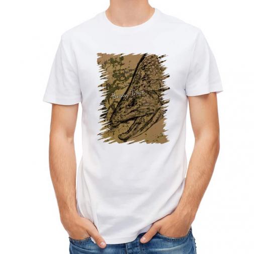 【Tシャツ】ブラウントラウト　鉄錆