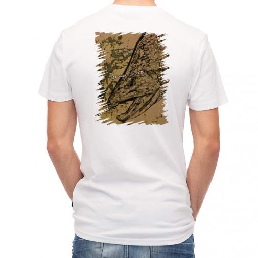 【Tシャツ】ブラウントラウト　鉄錆