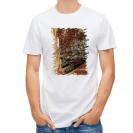 【Tシャツ】ヒラメ　鉄錆