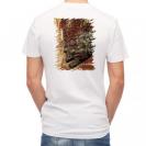 【Tシャツ】ヒラメ　鉄錆