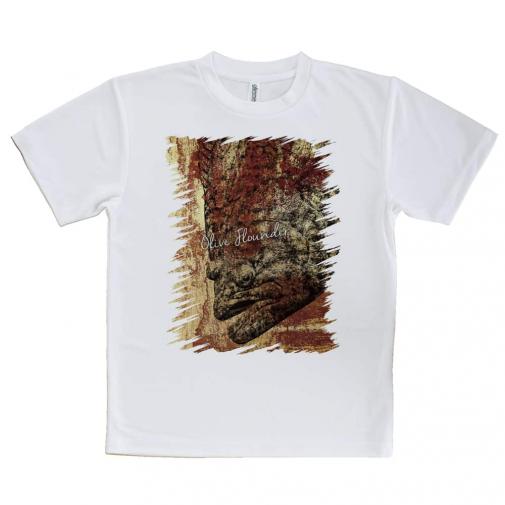 【Tシャツ】ヒラメ　鉄錆