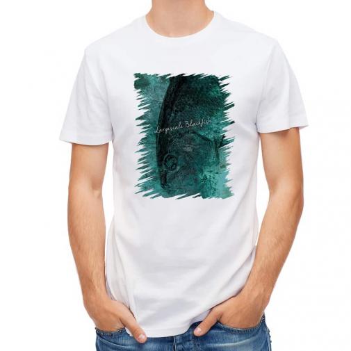 【Tシャツ】オナガグレ(クロメジナ)　鉄錆