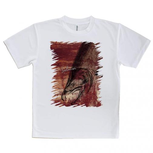 【Tシャツ】サーモン　鉄錆