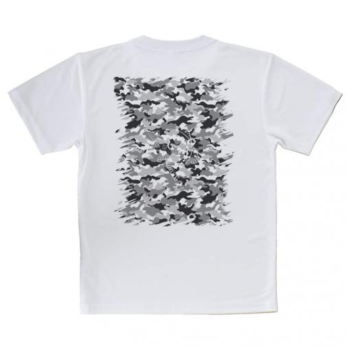 【Tシャツ】迷彩&ブラックバスのイラスト　パート5