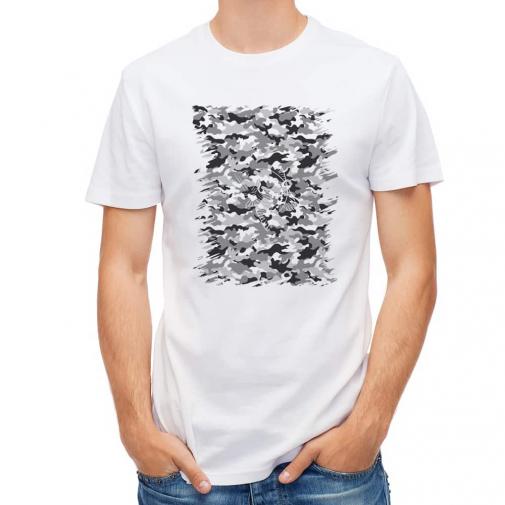 【Tシャツ】迷彩&ブラックバスのイラスト　パート5