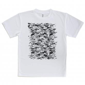 【Tシャツ】迷彩&ブラックバスのイラスト　パート5