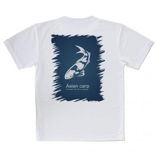 【Tシャツ】錦鯉(アジアン　カープ)　ブルー