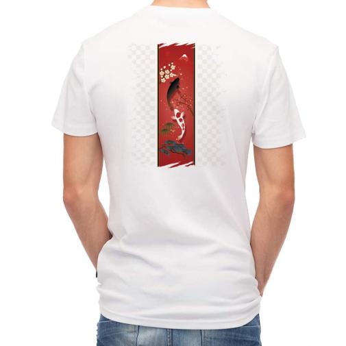 【Tシャツ】松竹梅と昇り鯉