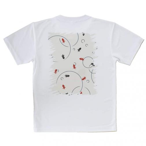 【Tシャツ】金魚　シームレスパターン