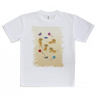 【Tシャツ】三毛猫の日常