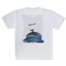 【Tシャツ】コミカルなクジラのイラスト