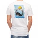 【Tシャツ】太陽とクジラ