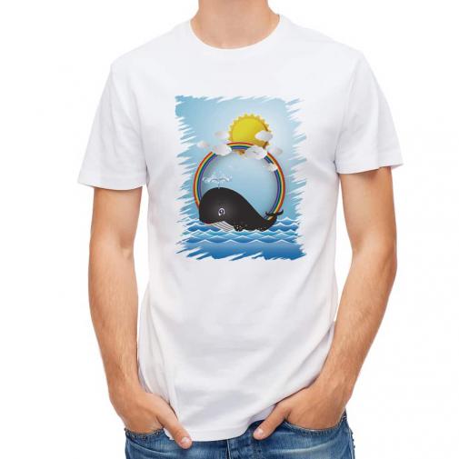 【Tシャツ】太陽とクジラ