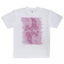 【Tシャツ】ピンクのクジラ